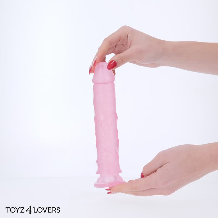 Dildo Realistico Claudio Transparent Pink