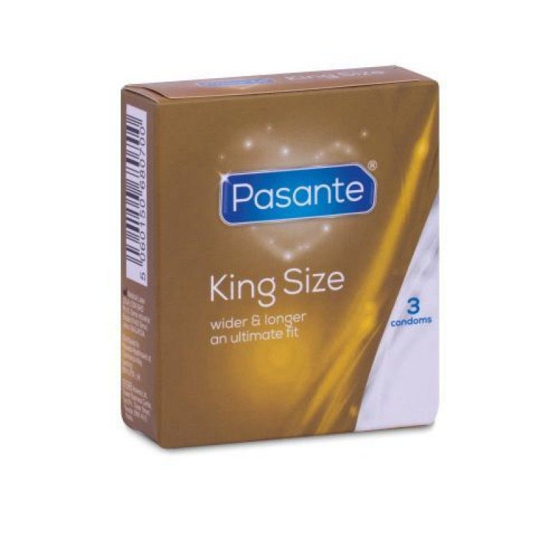 Profilattici classici king size XL 3 pz - Vibra Gioia - Pasante - 5060150680700