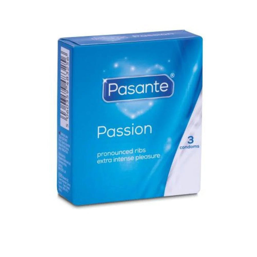 Profilattici stimolanti passion 3 pz - Vibra Gioia - Pasante - 5060359483256