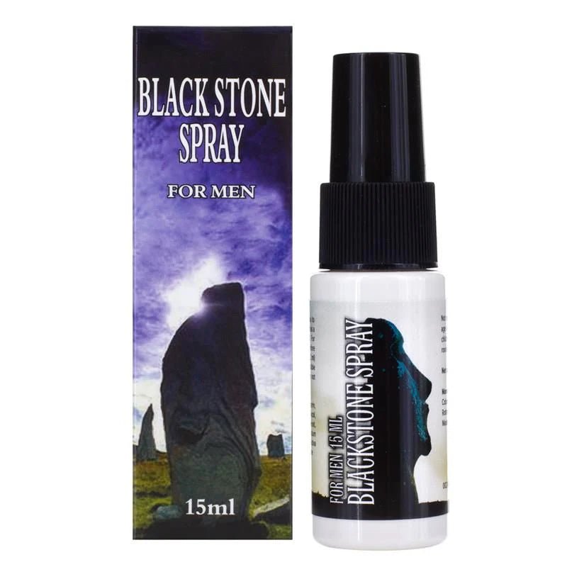 Spray Ritardante Black Stone 15 Ml - Vibra Gioia - Cobeco Pharma - 8717344170338