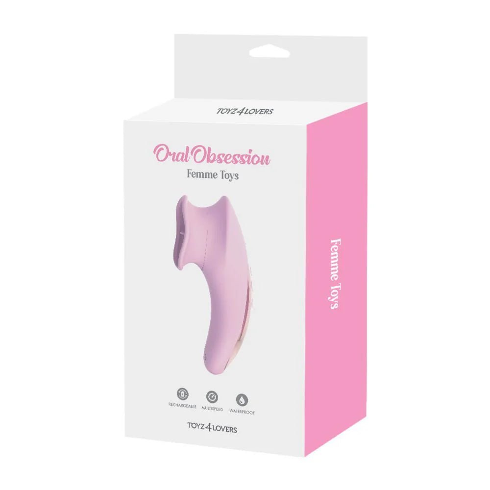 Stimolatore clitorideo Oral Obsession - Vibra Gioia - Toyz4Lovers - 8056389736551