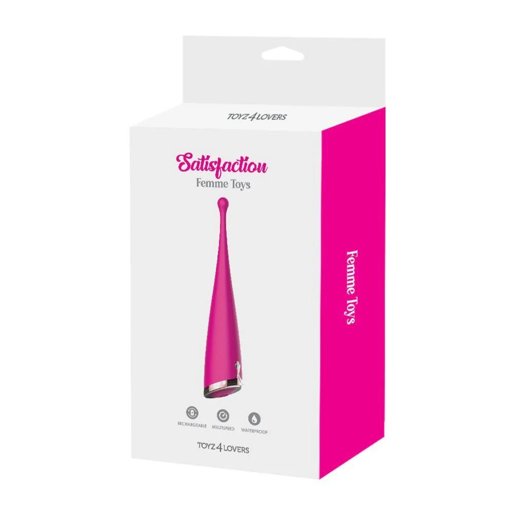 Stimolatore clitorideo Satisfaction - Vibra Gioia - Toyz4Lovers - 8056389736629