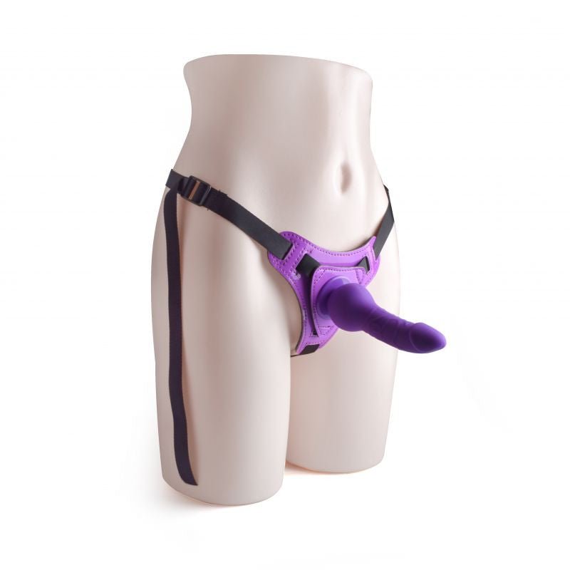 Strap On Dildo Strap - on Naughty Purple - Vibra Gioia - Toyz4Lovers - 8056389734106