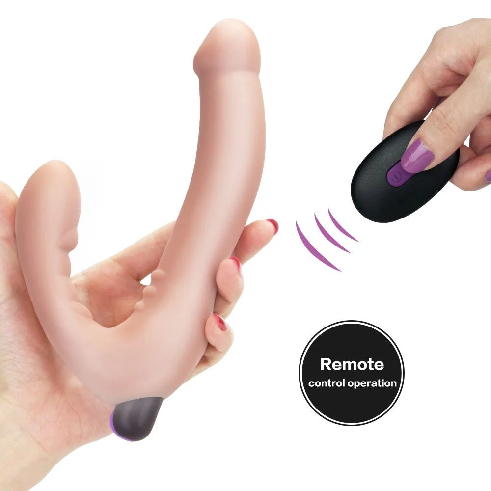 Strap On Dildo Telecomandato Strapless - Vibra Gioia - Lovetoy - 6970260907231