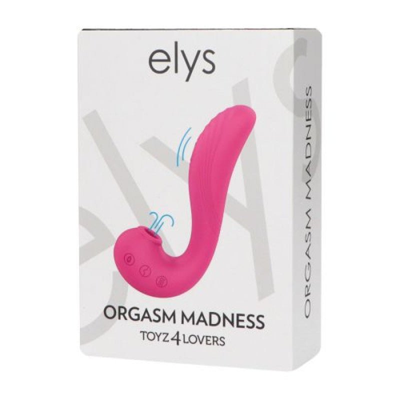 Succhia Clitoride Stimolatore Vaginale Orgasm Madness - Vibra Gioia - Toyz4Lovers - 8056389738579