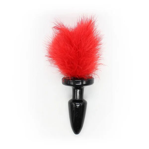 Tail Plug Funny Tail red - Vibra Gioia - Toyz4Lovers - 8053629699485