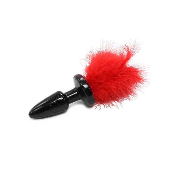 Tail Plug Funny Tail red - Vibra Gioia - Toyz4Lovers - 8053629699485