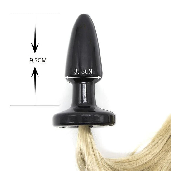 Tail Plug Long Horse Tail - Vibra Gioia - Toyz4Lovers - 8053629699508