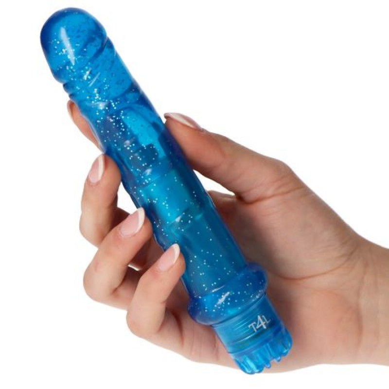 Vibratore Anale jammy jelly fresh glitter blue - Vibra Gioia - Toyz4Lovers - 