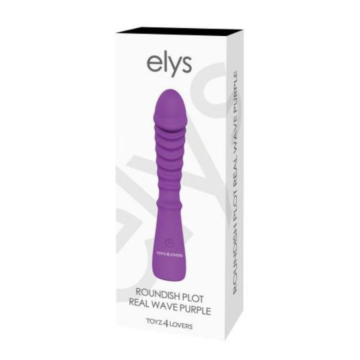 Vibratore classico real wave purple - Vibra Gioia - Toyz4Lovers - 8053629698280