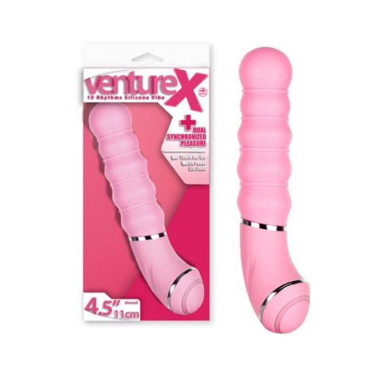 Vibratore Classico Venture X Fucsia - Vibra Gioia - Toyz4Lovers - 4892503150155