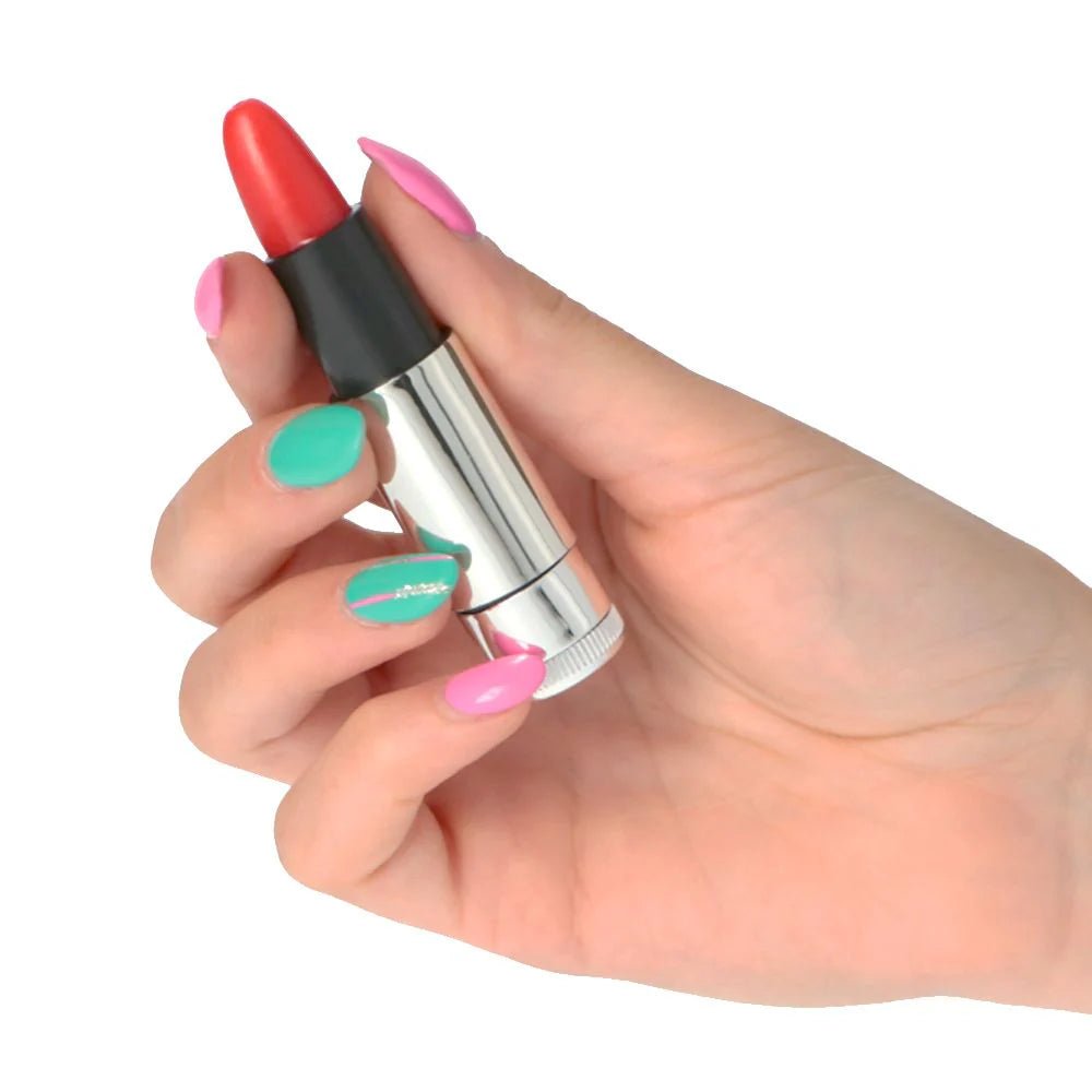 Vibratore Clitoride Lipstick Vibe Silver - Vibra Gioia - Toyz4Lovers - 8056389732850