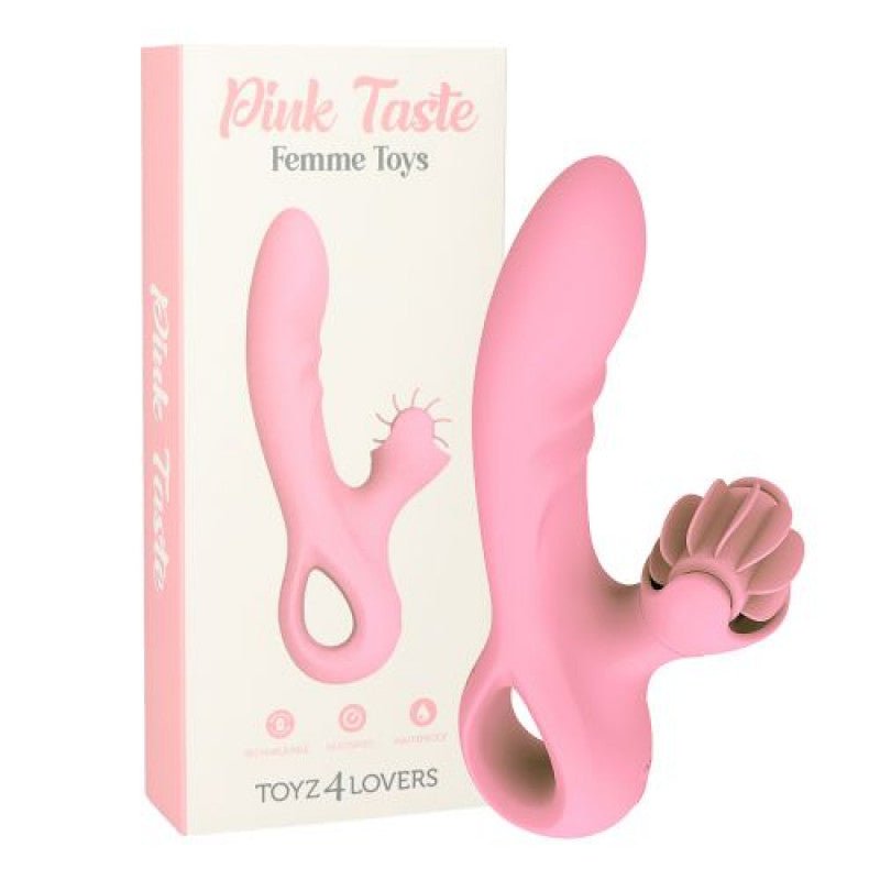 Vibratore Rabbit Pink Taste - Vibra Gioia - Toyz4Lovers - 8056389738050