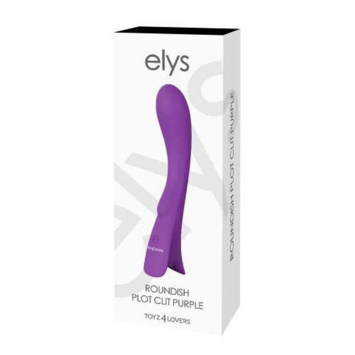 Vibratore Classico  Roundish Clit Purple