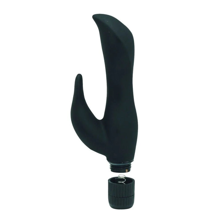 Vibratore Timeless Rabbit Massager (nero) - Vibra Gioia - Toyz4Lovers - 8056389730696